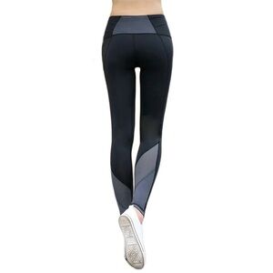 Under Armour Black and Gray Compression Leggings